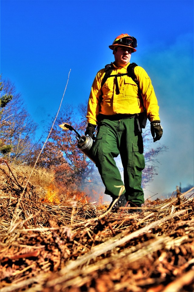 Fort McCoy holds 2023’s first prescribed burn at installation