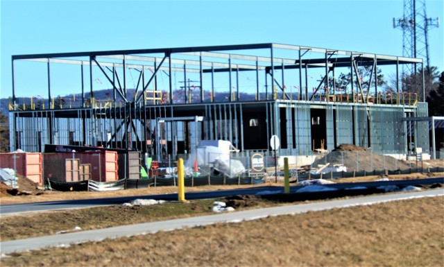 February 2023 construction operations of $11.96 million transient training brigade headquarters at Fort McCoy