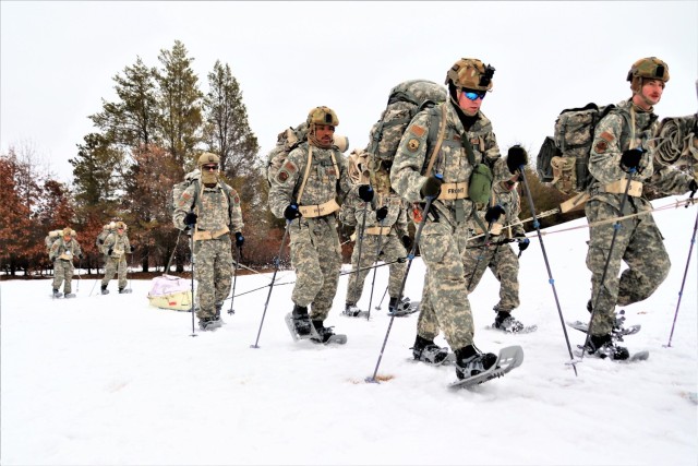 Airmen train in cold-weather operations, tactics, skills at Fort McCoy