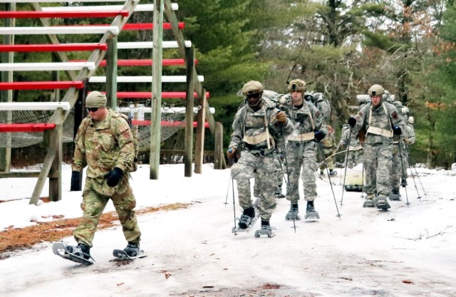 Airmen train in cold-weather operations, tactics, skills at Fort McCoy