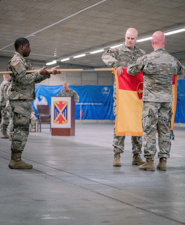 678th and 174th Air Defense Artillery Brigade Transfer of Authority Ceremony