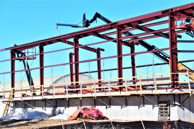 Construction underway for new C-17 load trainer facility at Fort McCoy&#39;s Young Air Assault Strip