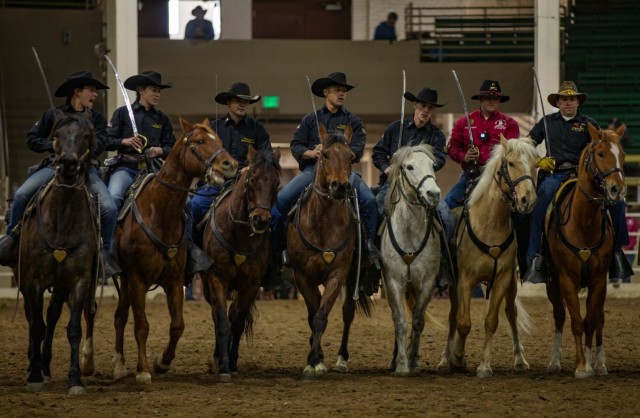 U.S. Army Horse Detachments Ride to Victory at Horse Expo