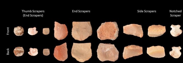 Fort McCoy ArtiFACT: Stone scraper tools