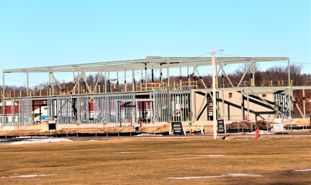 February 2023 construction operations of $11.96 million transient training brigade headquarters at Fort McCoy