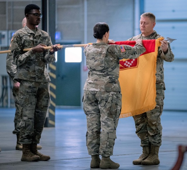 678th and 174th Air Defense Artillery Brigade Transfer of Authority Ceremony