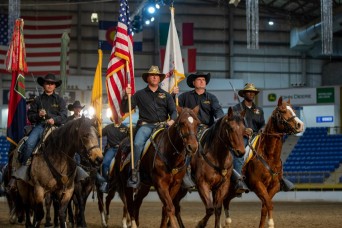 U.S. Army Horse Detachments Ride to Victory at Horse Expo