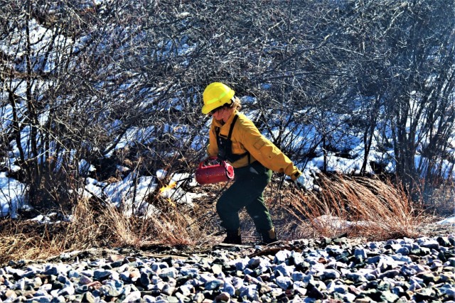 Fort McCoy holds 2023’s first prescribed burn at installation