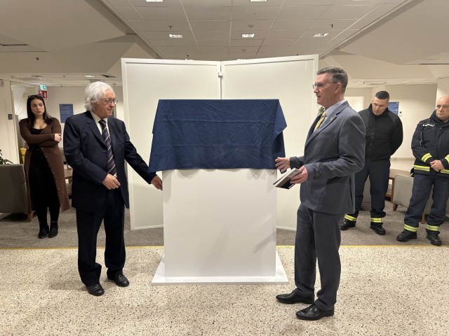 Artwork at Camp Darby pays homage to heroes