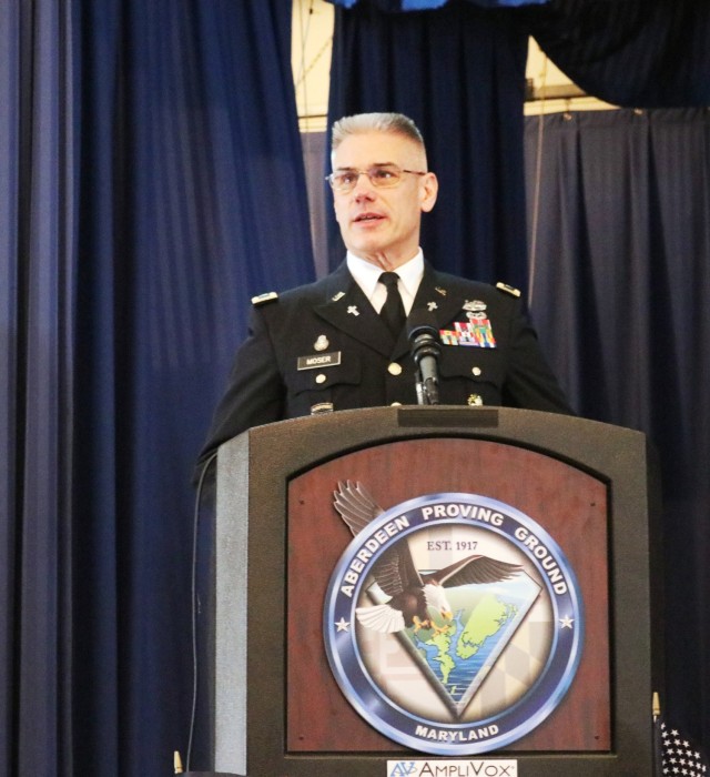 Chaplain (Col.) Steven Moser, U.S. Army Communications-Electronics Command