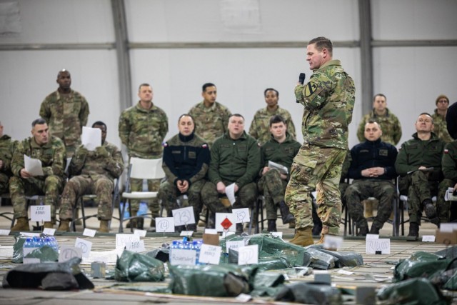 Black Jack Conducts Combined Arms Rehearsal