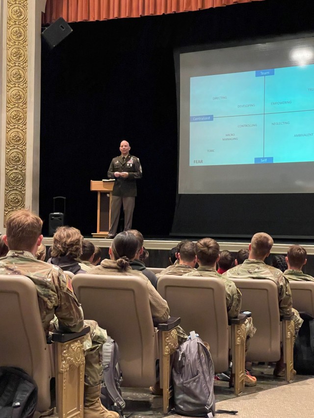 LESSONS LEARNED Fort Rucker CSM reaches out to nation’s future leaders Article The United