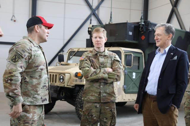 U.S. Ambassador to Estonia Tapa Army Base Visit