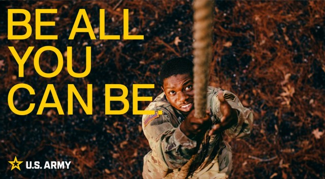 The Army’s new visual identity brings the powerful “Be All You Can Be” tagline to life.