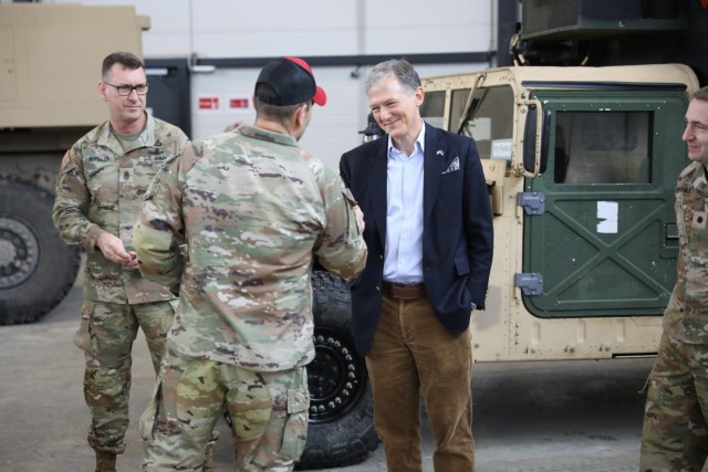 U.S. Ambassador to Estonia Tapa Army Base Visit