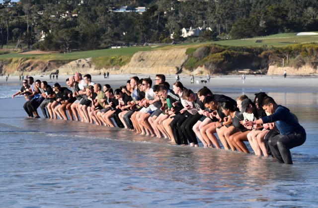 ‘Griffin Grit’ workout at beach caps 229th MI Bn. resiliency class