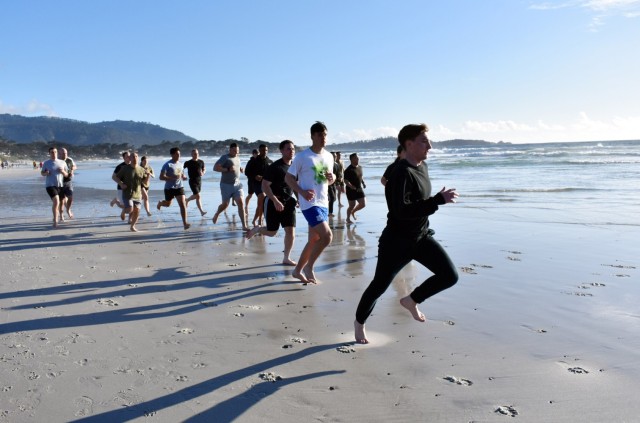 ‘Griffin Grit’ workout at beach caps 229th MI Bn. resiliency class