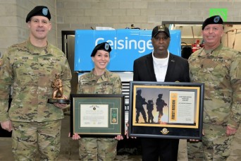 Sergeant Megan Kennedy named latest Warfighter of the Quarter