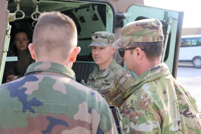 21st TSC observes French logistics elements in complex exercise