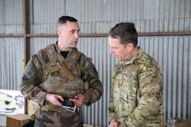 21st TSC observes French logistics elements in complex exercise