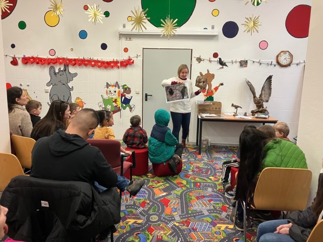 USAG Bavaria Environmental Division partners with Family and MWR Libraries to provide environmental education for children