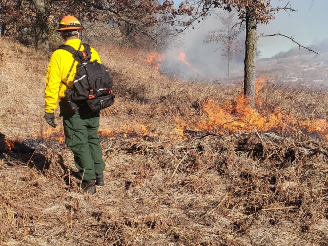 Fort McCoy holds 2023’s first prescribed burn at installation