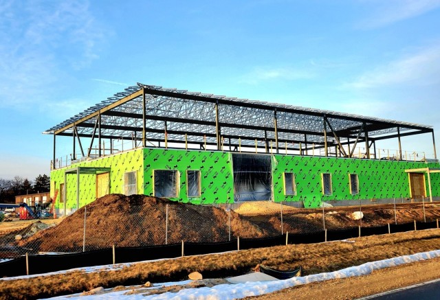 March 2023 construction operations of $11.96 million transient training brigade headquarters at Fort McCoy