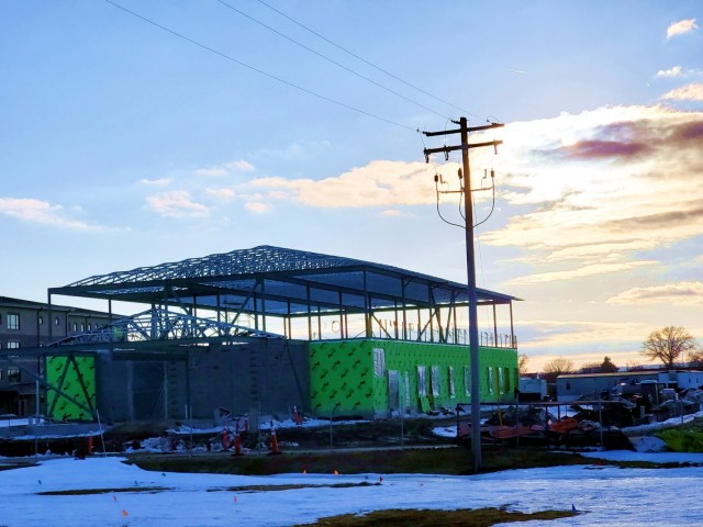 March 2023 construction operations of $11.96 million transient training brigade headquarters at Fort McCoy