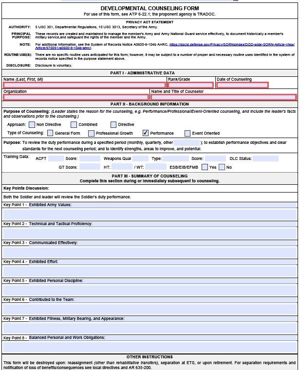 Fillable Initial Counseling Form - Printable Forms Free Online