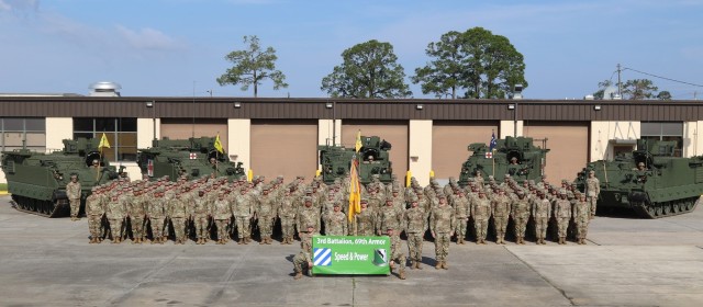 First Unit Equipped, 3-69 Armor, 1st Armor Brigade Combat Team, 3rd Infantry Division. 