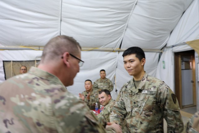 NYNG Leadership Visit The 369th Sustainment Brigade