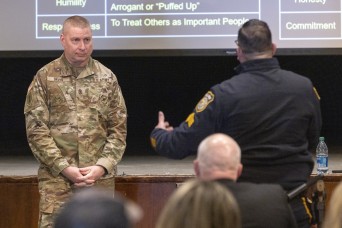 Pentagon official first to lead new Picatinny Arsenal garrison leadership development series