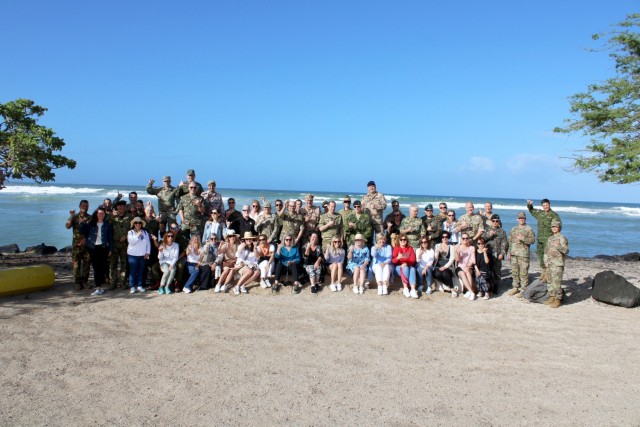 Foreign military attachés and their spouses visited U.S. Army Garrison Pōhakuloa Training Area (PTA) and Kawaihae Harbor as part of a Headquarters Department of the Army sponsored tour of Oahu and the island of Hawai’i from March 4-10, 2023,...
