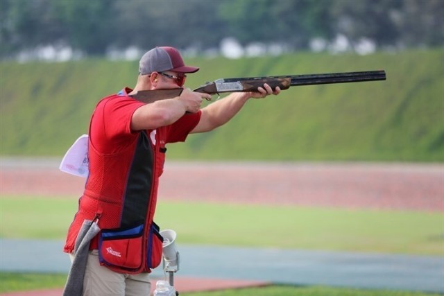Dacula, Georgia Soldier Wins World Cup Gold Medal in Trap Mixed Team