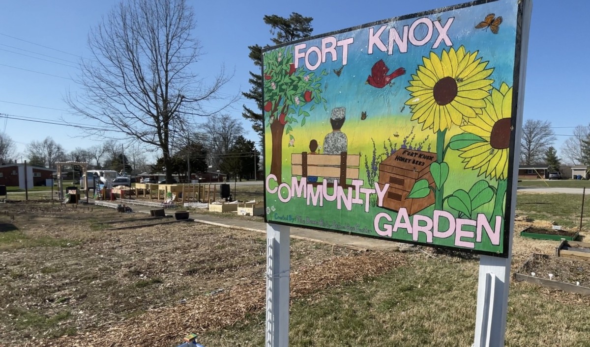 New Fort Knox Community Garden coordinator leads transformation efforts