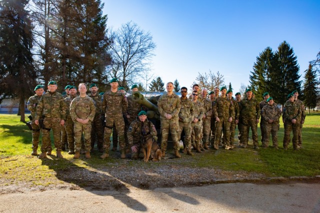 21st TSC and Slovenian Military Police conduct explosive training