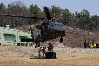 Ordnance Soldier Aerial Resupply Training