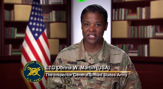 LTG Donna Martin sends Womens History Month Remarks