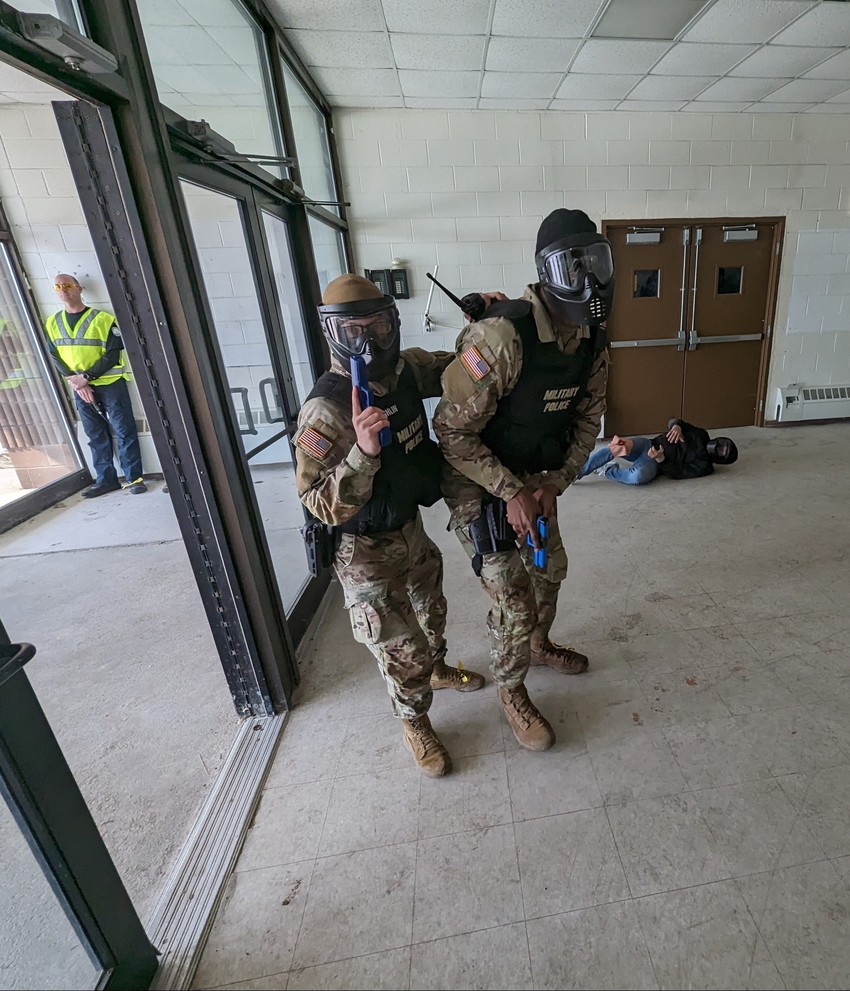 Fort Drum MPs train with fire, emergency services personnel on active