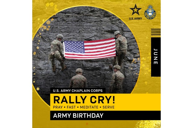 Rally Cry! Army Birthday (June)