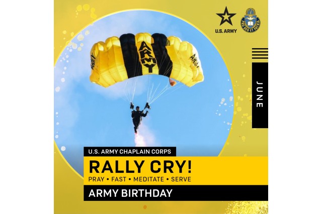Rally Cry! Army Birthday (June)