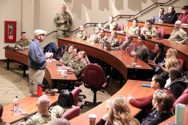 Retired CSM, Operation Iraqi Freedom vet, shares story of personal survival
