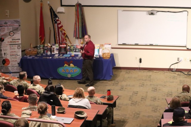 Fort McCoy suicide prevention program manager trains garrison workforce members