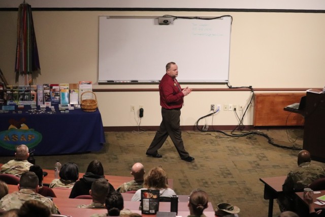 Fort McCoy suicide prevention program manager trains garrison workforce members
