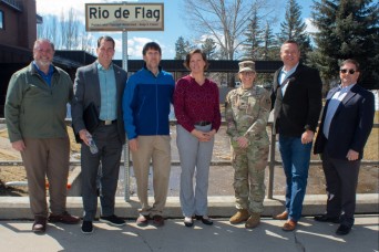LA District Command team discuss future projects during Arizona visit