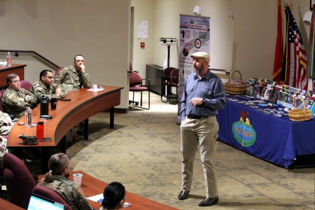 Retired CSM, Operation Iraqi Freedom vet, shares story of personal survival