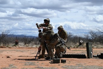 75th Ranger Regiment trains at Fort Huachuca MDO range