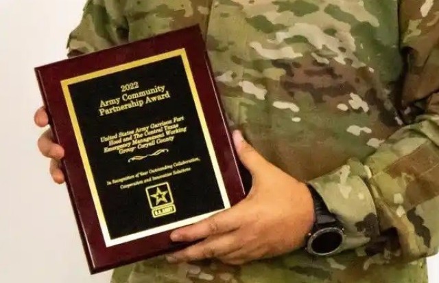 2022 Army Community Partnership Award