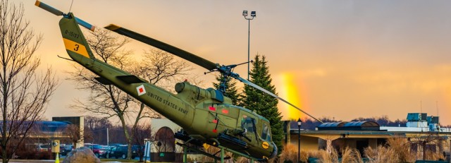 "Miss Mini" helicopter display steeped in military history
