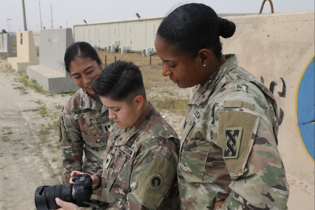 Deployed all-female public affairs team